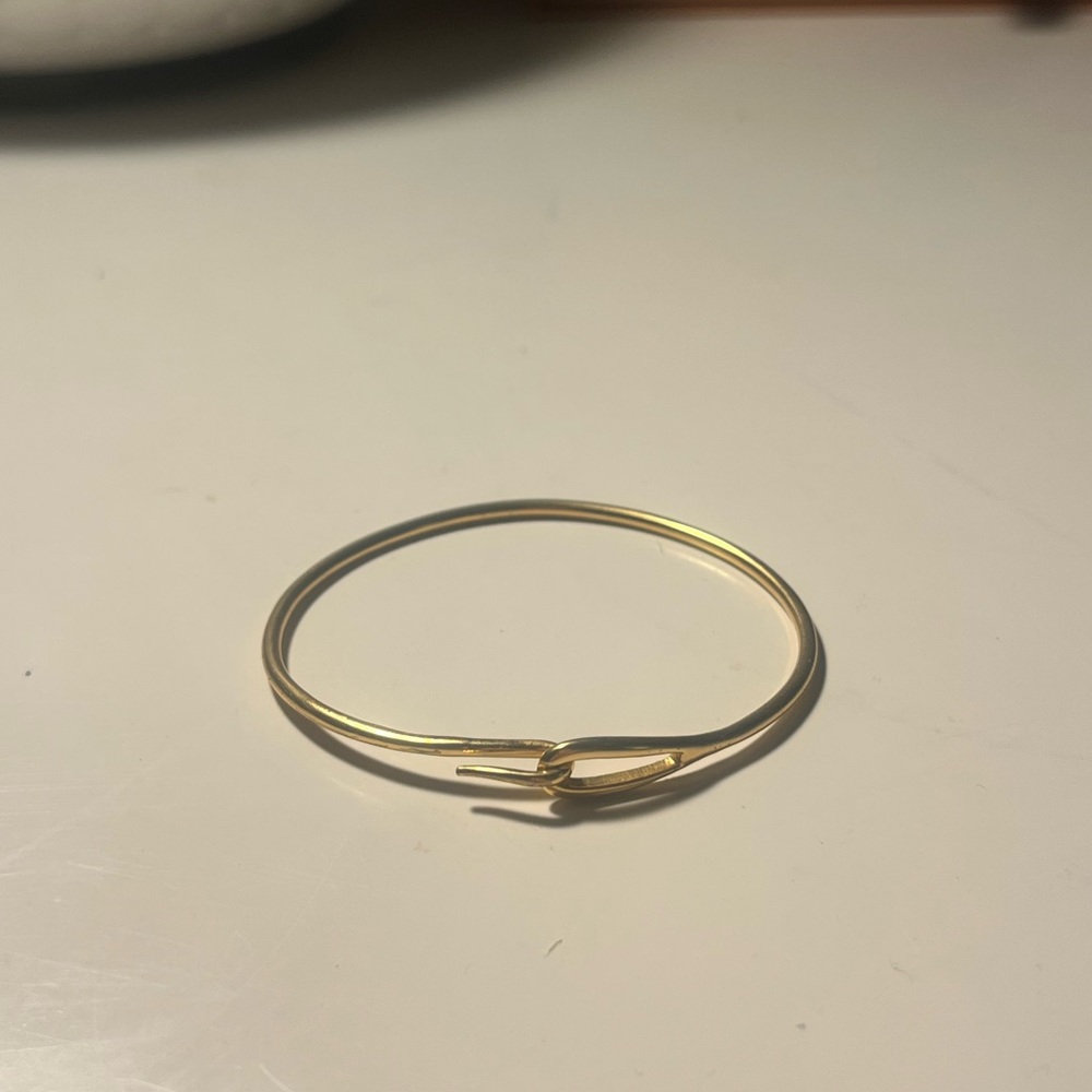 Gold Clasp Bracelet (Cartier Juste Un Clou Bracelet Dupe!)